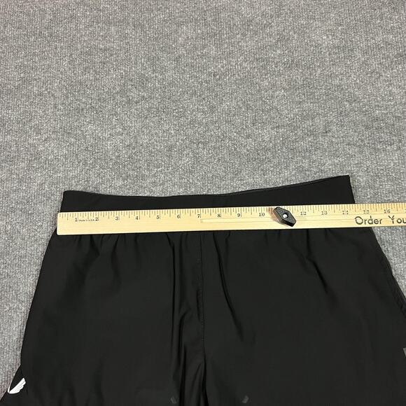 ASRV Shorts Mens Medium Black 7 Inseam Athletic Running Training Gym DSG-1064 - Picture 8 of 11